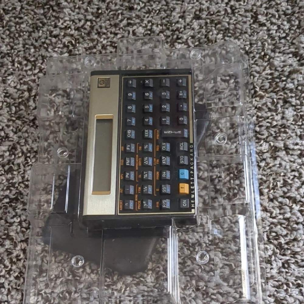 HP 12C Financial Calculator -New